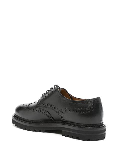 Derby Brogues in nero Henderson Baracco - uomo HENDERSON BARACCO | 84206P2NR